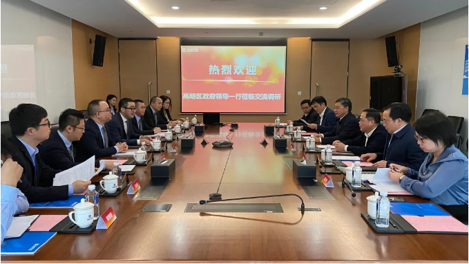 高明区区委书记杨永泰一行到K8凯发旗舰环境调研