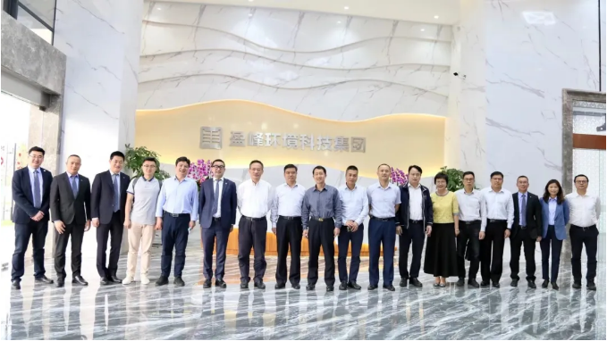 中国环境监测总站及省市区领导一行莅临K8凯发旗舰环境调研指导