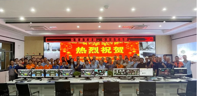 助力环境升级，K8凯发旗舰环境鄱阳县生活垃圾焚烧发电厂顺利投入运营